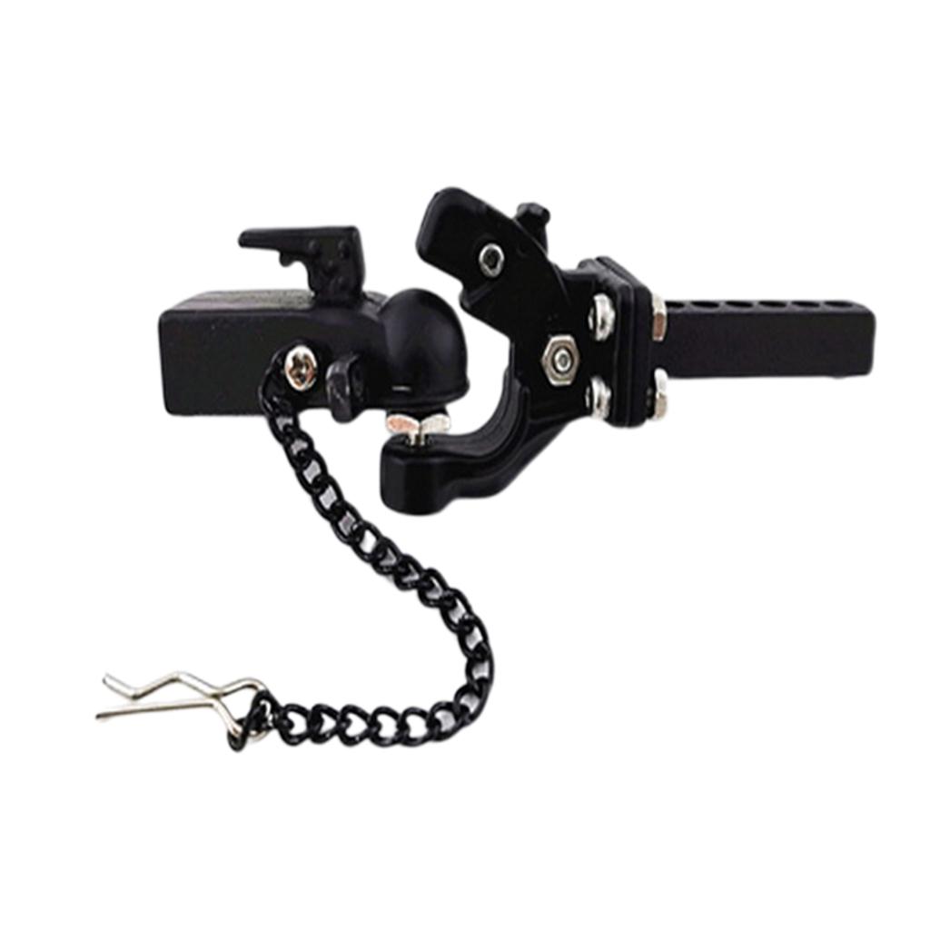 RC Tow Hook Trailer Set for 90046 90047 TRX4 1/10 RC Crawler Car Accessory