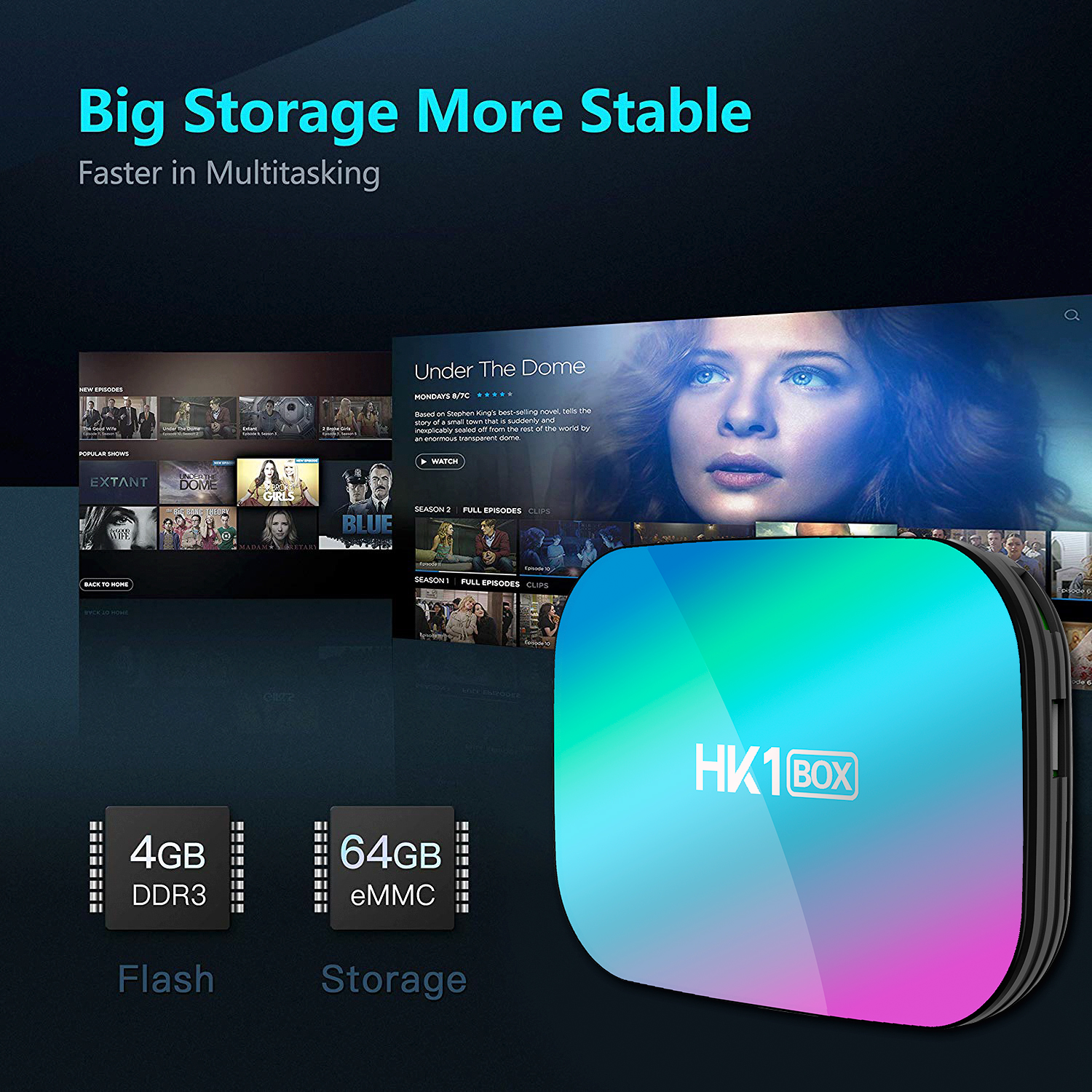 Title 7, HK1 Android 9.0 Smart TV Box 64GB 128GB Amlogic...