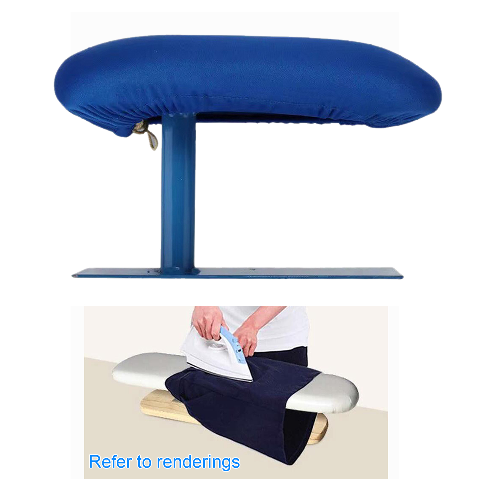 Small Sleeve Ironing Board Portable Neckline Fabric Iron Boards Thicken Pad