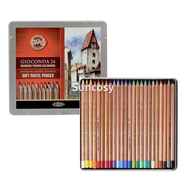 TRI Winner coloured pencil box of 24