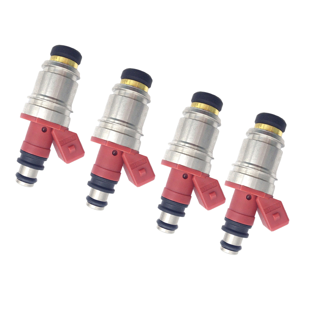 4x Fuel Injectors 1660086G00 1660086G10 16600-86G00 16600-86G10 JS21-1 Car Nozzle Fit for Nissan D21 1990-1994 Pickup 2.4L 1995