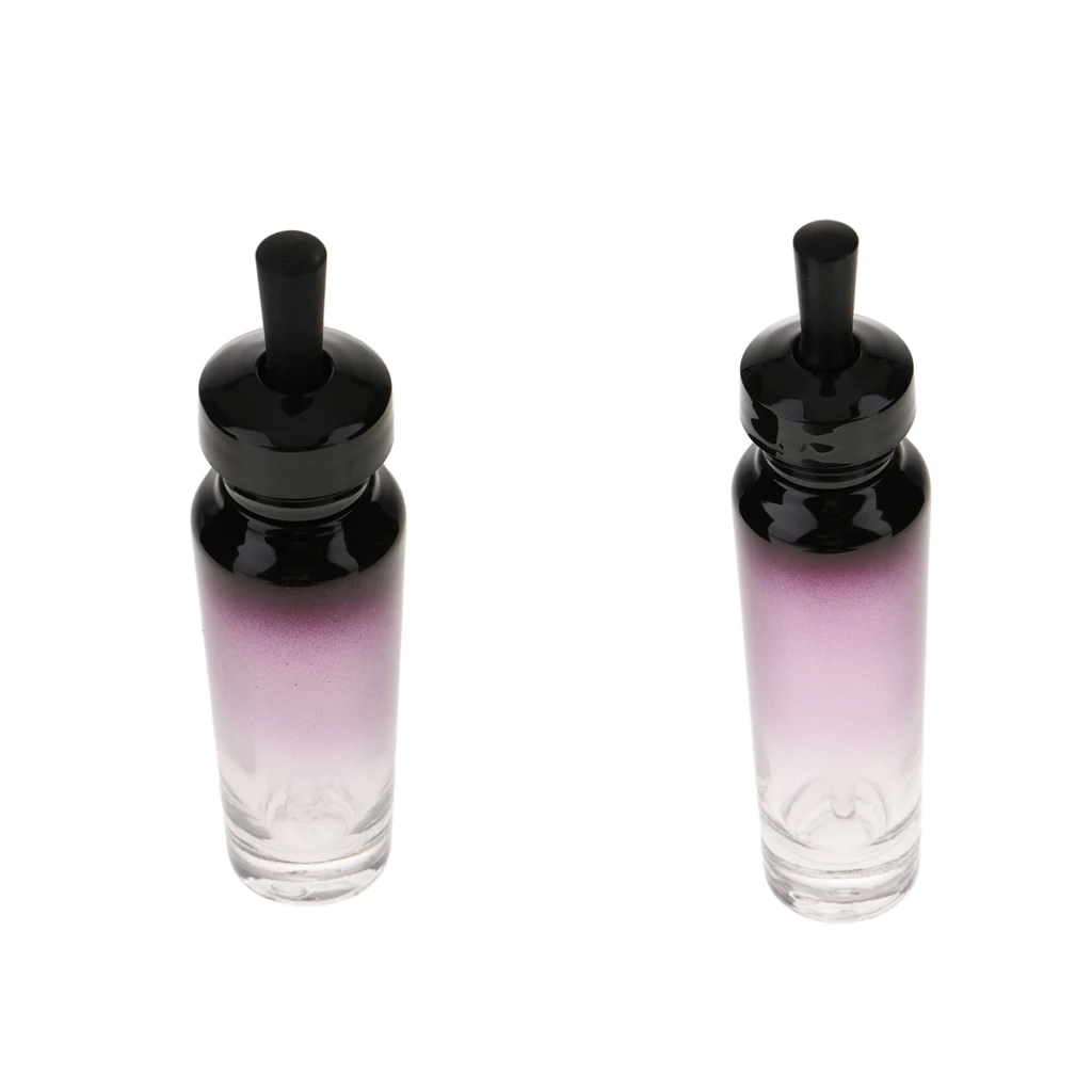 Empty Glass Makeup Eye Dropper Bottles Essential Oil Liquid Pipette Vials 35ml or 55ml