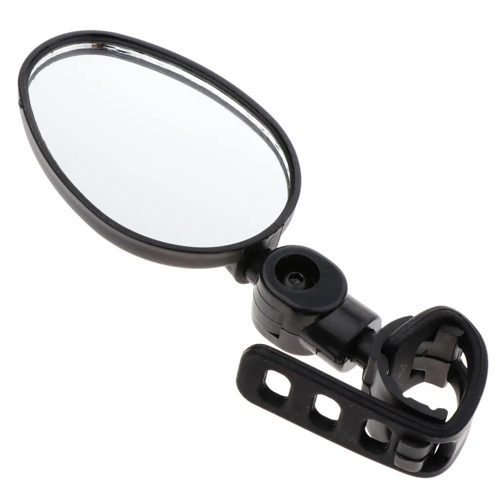 Rearview Mirror Glass Safe Cycling Bike Rearview Mirror Adjustable