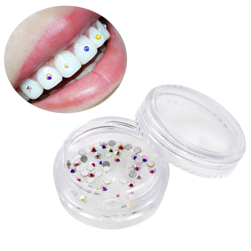 Best of 1box Diamond Bur Dental Material Teeth Whitening Studs Denture Acrylic Teeth Crystal Ornament Oral Hygiene Tooth Decoration Reviews & Tips