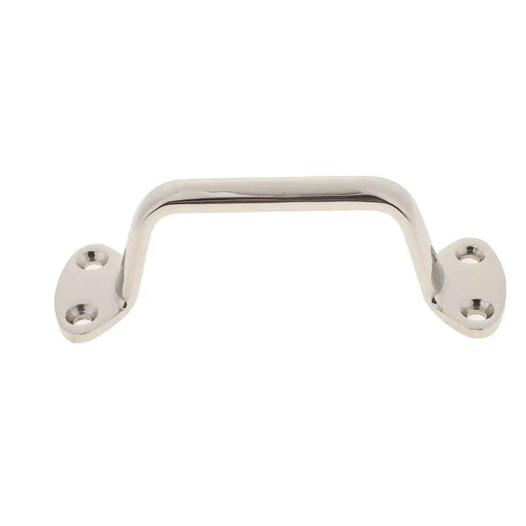 316 Stainless Steel Boat Handrail Grab Handle Bar Polished for RV / Yacht