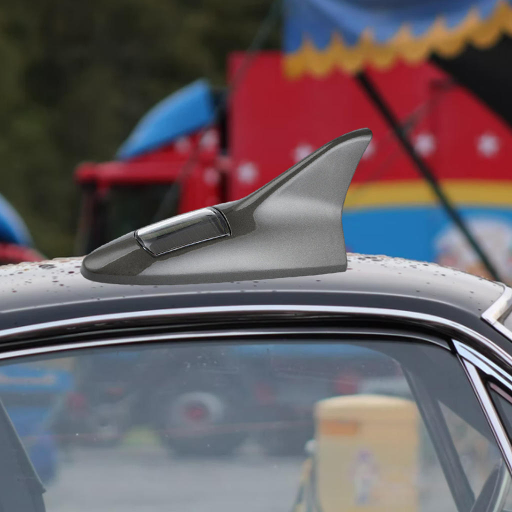 Shark Fin Warning Light 4 Colorf Decoration Roof Antennas Fit for Car