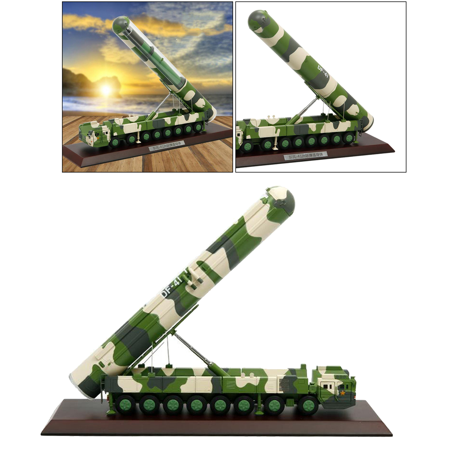 Diecast Model Toy Intercontinental Ballistic Missile Hobby Toy Gift