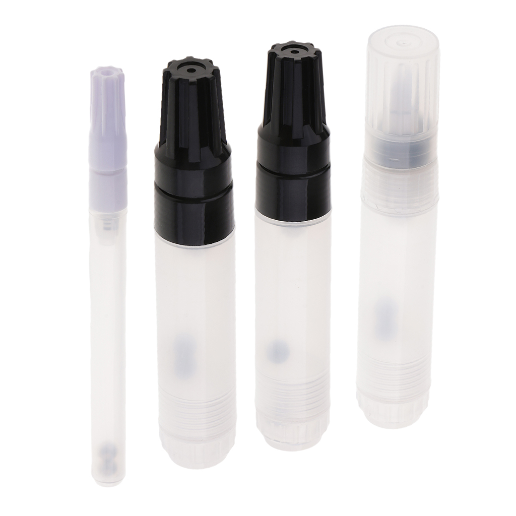 Watercolor Oil Acrylic Paints Marker Pen Empty Tube Ink Fountain Refill Pens