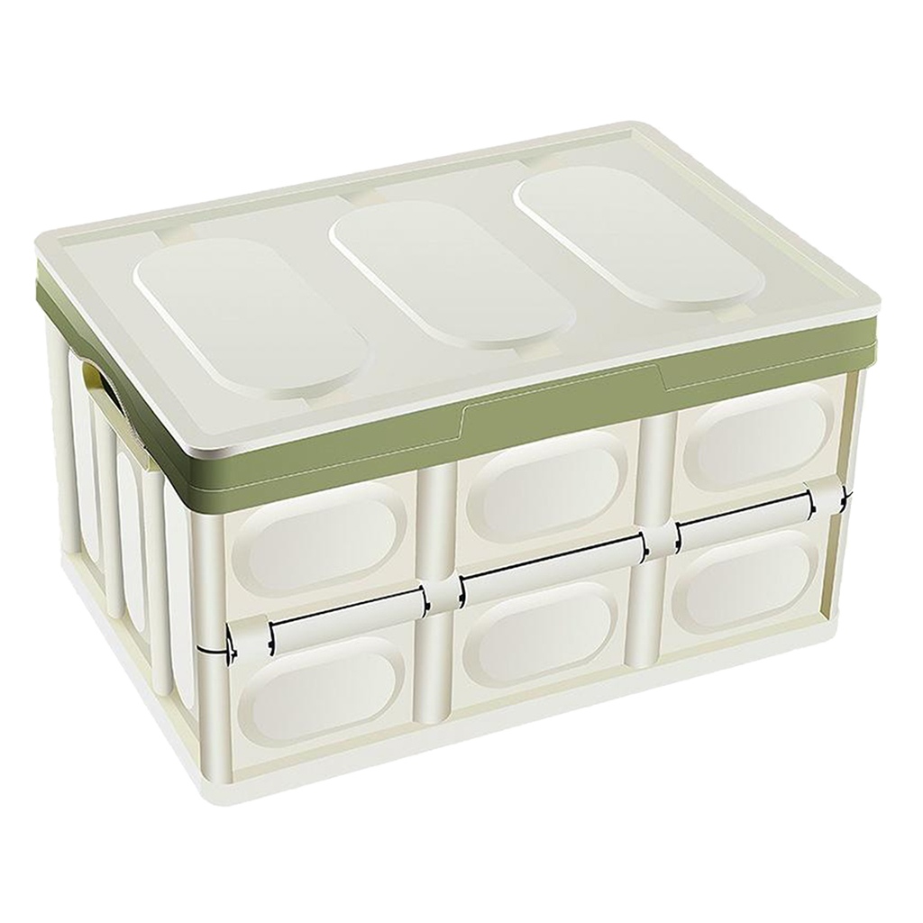 Plastic Foldable Storage Bins Space Saving Box for Car SUV Truck Auto Toys Books and File