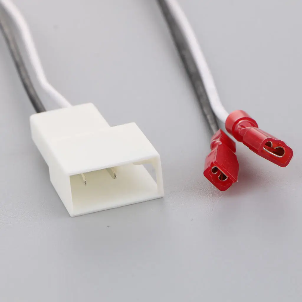 2Pcs Speaker Adaptor Lead Loom Connectors For Toyota 1987-2013