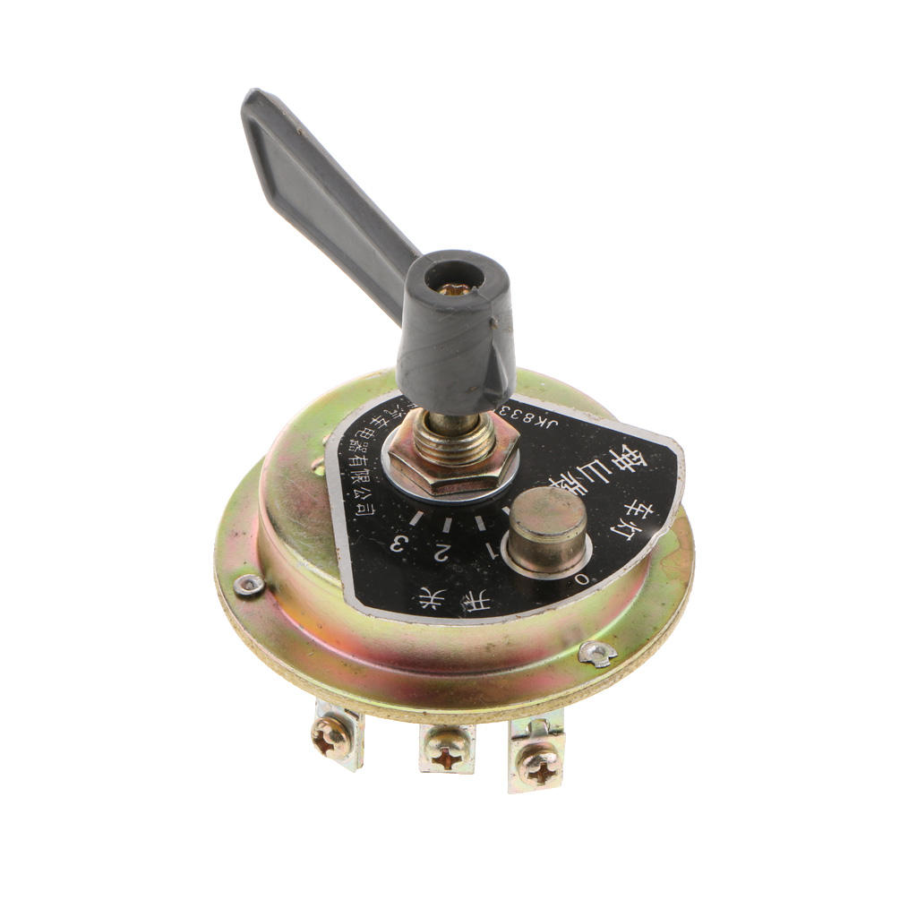 Tractor Forklift Truck Scooter 3 Position Switch Lock for Headlight Lamp