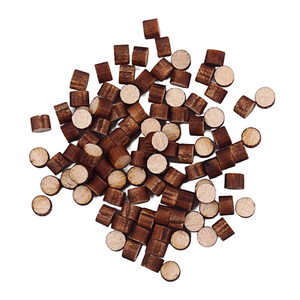 100PCS RETRO STYLE MAPLE WOOD DOT INLAYS FOR GUITAR BASS FINGERBOARD