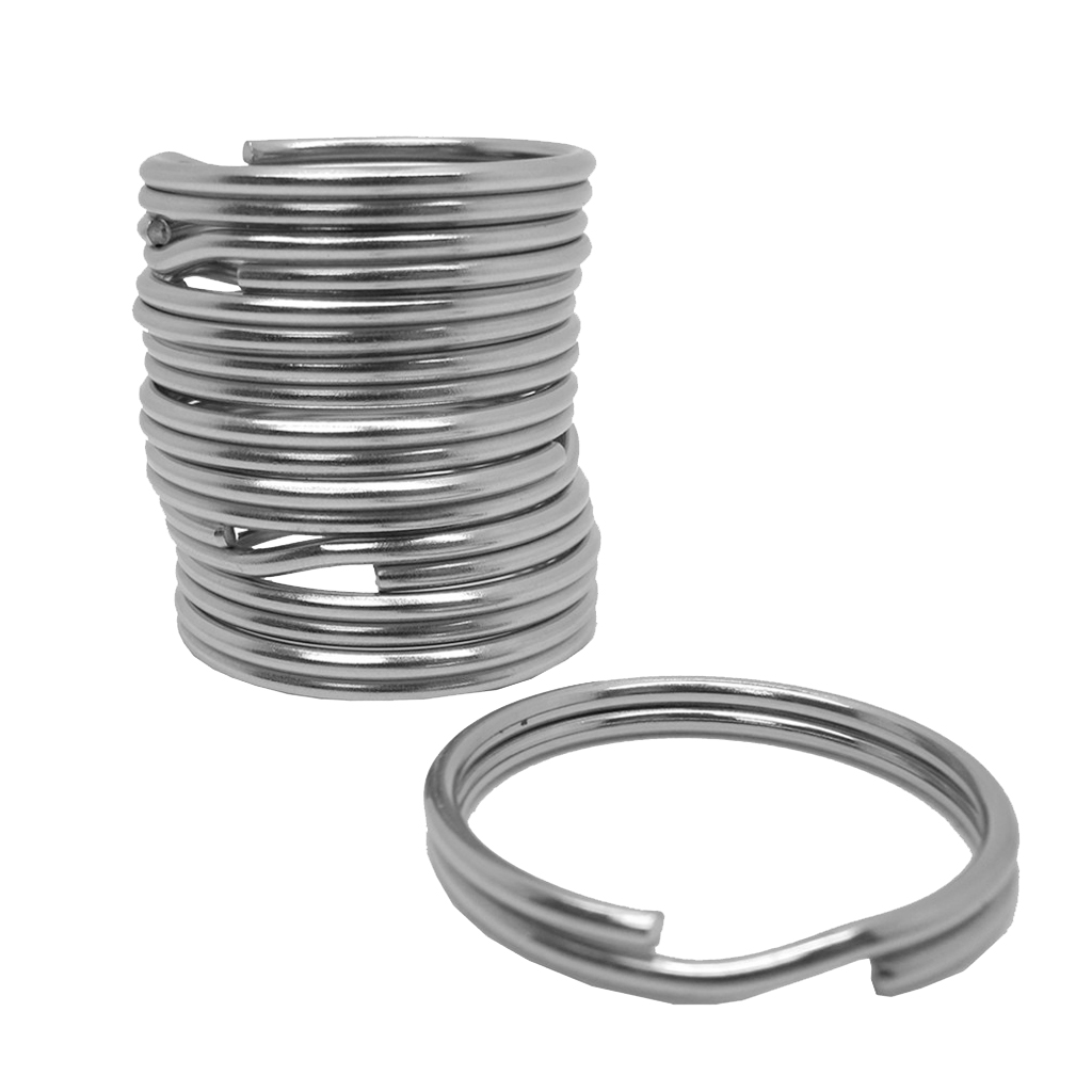 10 Pieces Scuba Diving Stainless Steel Split  for Attaching The Equipment
