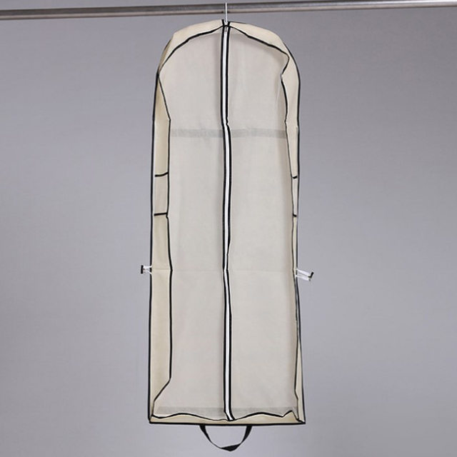 Acheter Sac à suspendre pour robe de mariée, Durable, lavable, respirant, avec poignée, fermeture éclair, housse de vêtement pliable, anti-poussière Acheter Sac à suspendre pour robe de mariée, Durable, lavable, respirant, avec poignée, fermeture éclair, housse de vêtement pliable, anti-poussière