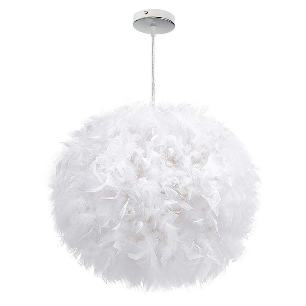 fluffy ball light shade