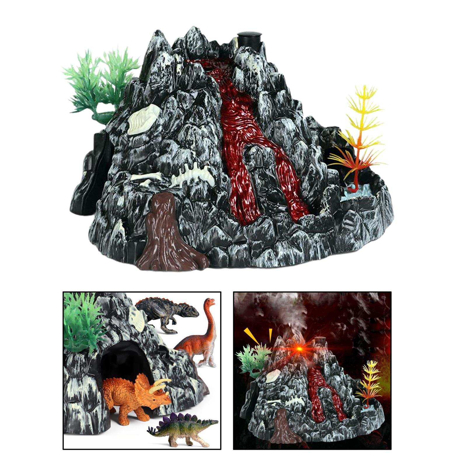 2xVolcano Eruption Model Toy Simulation Volcano Toy for Children Kids Gift