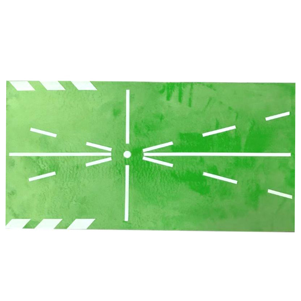 Golf Training Mat Anti- Mini Home Office Swing Practice Rug Traces Pad