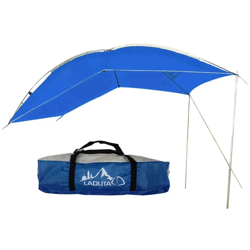 Rooftop Awning Waterproof Tourist Tent Car Rear Extension Sunshade Tent Anti-UV Camping Tent for SUV Beach Umbrella