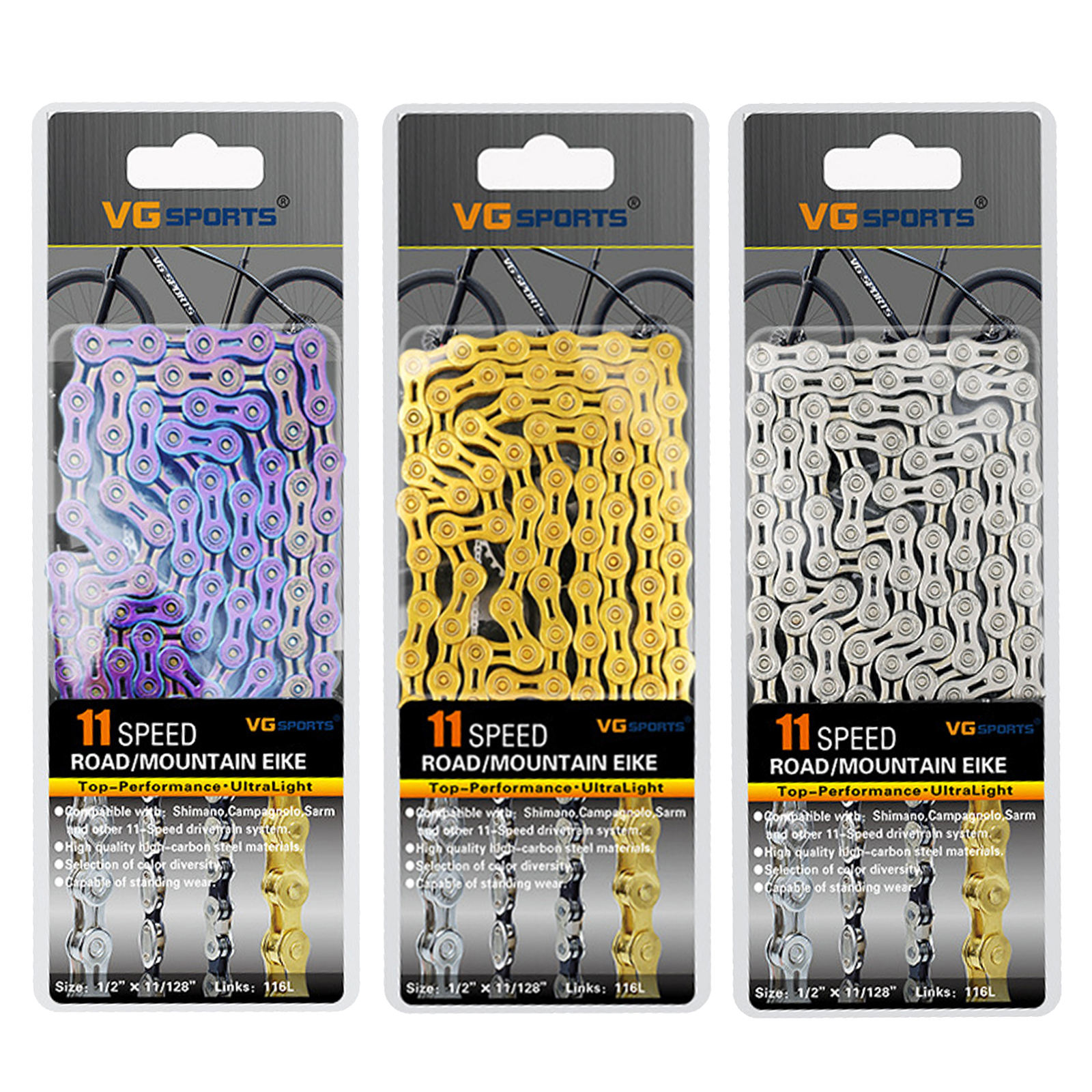 8/9/10/11  ??Ultralight  Chain Half Hollow 116L Road Chain