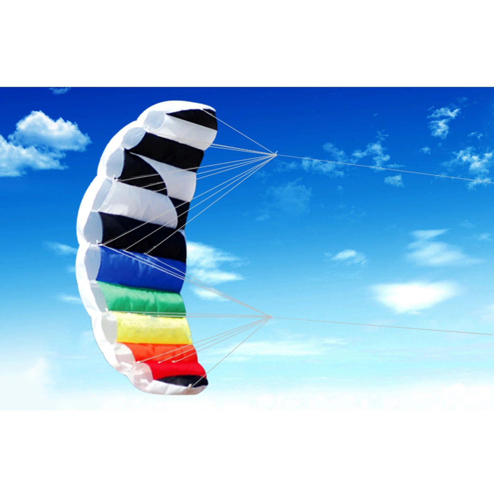 Stunt Power Kite Surfbrett Dual-Linie Kitesurfen Parafoil Sommer Fallschirm 