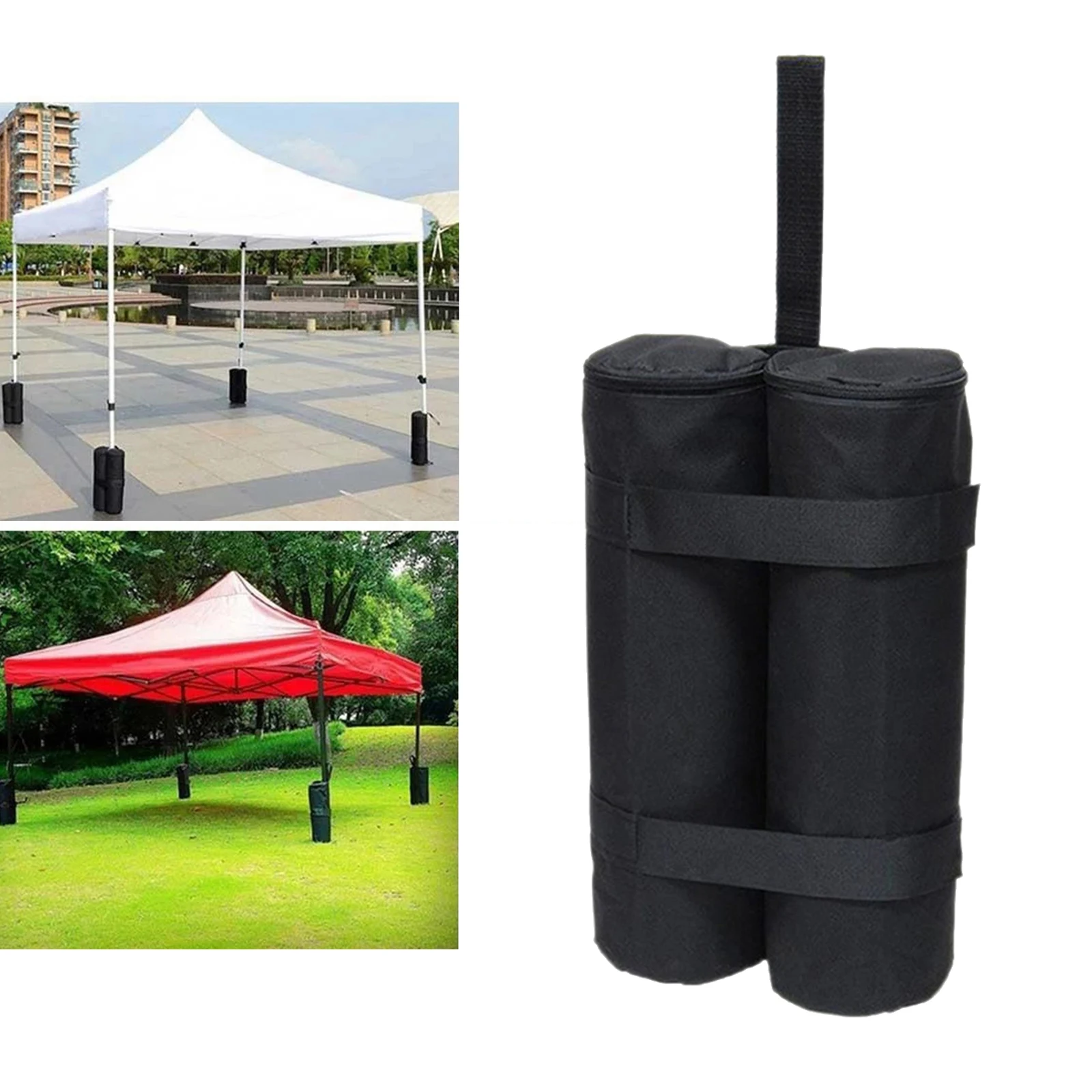 Parasol Bases, Portable Parasol Umbrella Stand Base Weight Bags Detachable Wind-Proof Fixing Sandbags for Outdoor and Beach