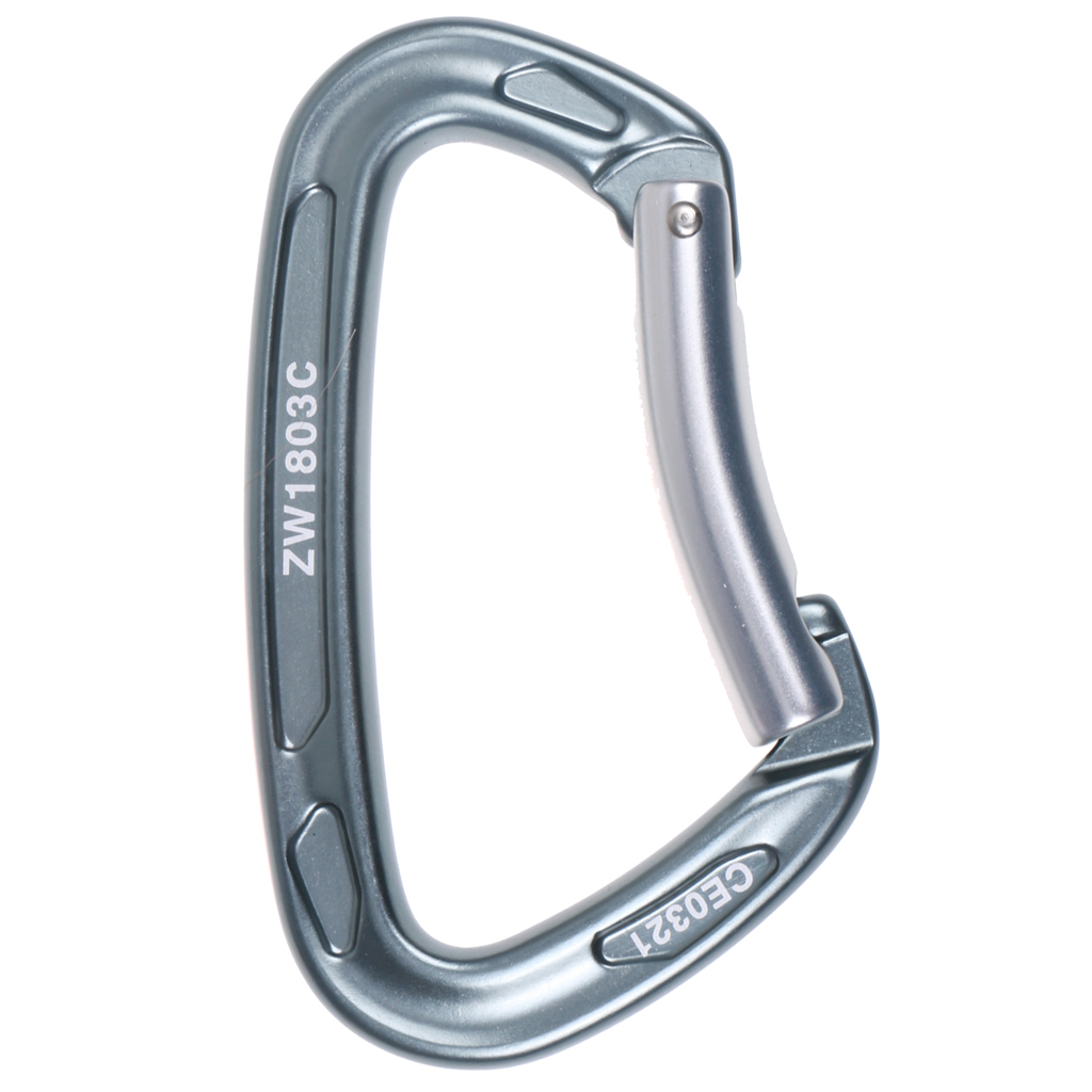 Aluminum Alloy  Belay Rappelling Climbing Safety Equipment Snap Clip Hook Carabiner 24KN
