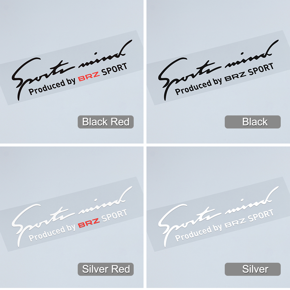 For Subaru Levorg XV Crosstrek Outback Ascent BRZ Exiga Forester Legacy Tribeca WRX Car Lamp Eyebrow Decor Stickers and Decals