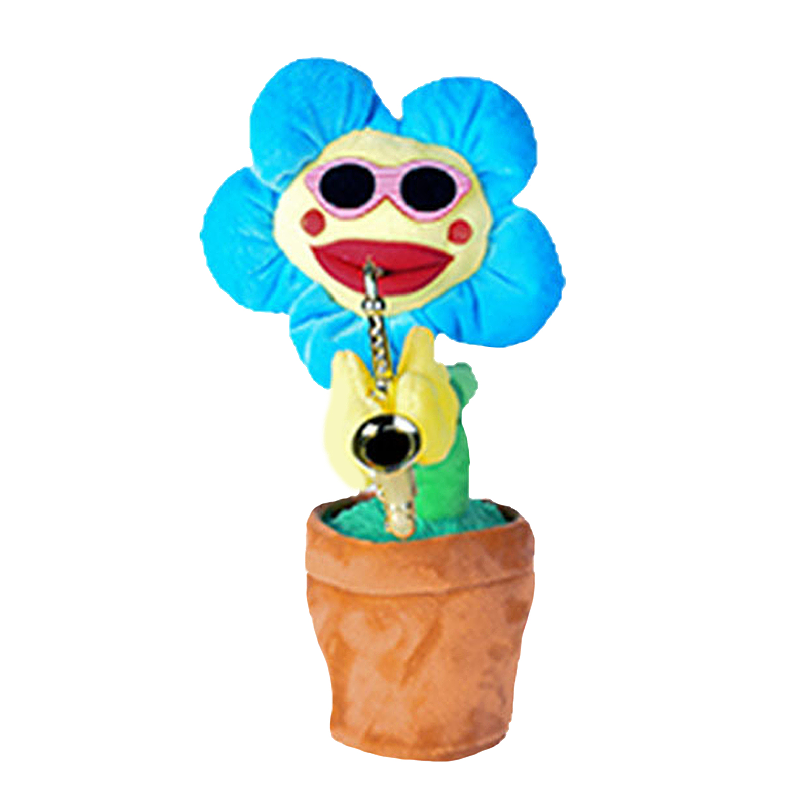 Potted  Plants Swing Dancing Singing Doll Plush Toys Tabletop Decor Ornaments Kids Birthday Gift Party Favors