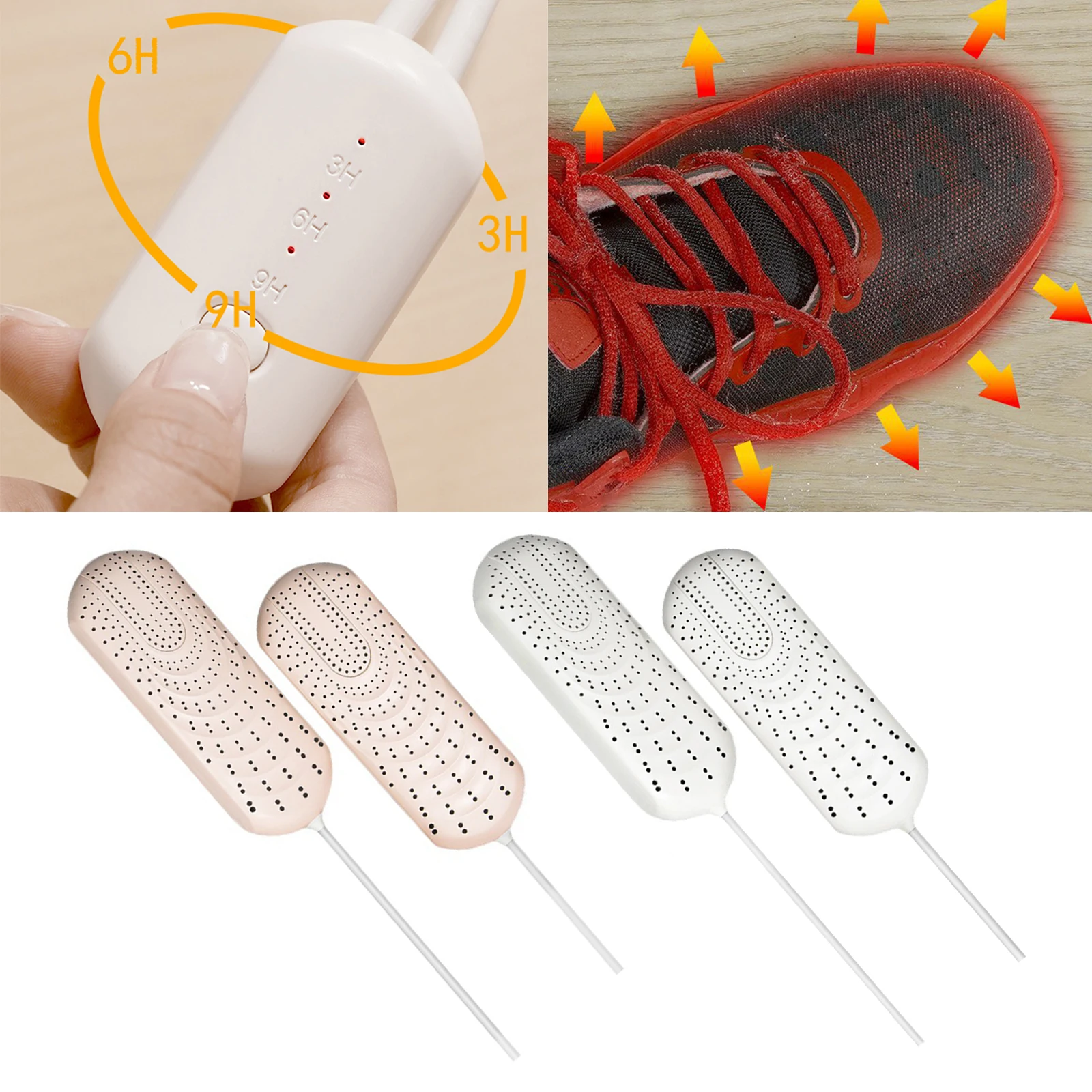 Sport Wet Foot Warmer Electric Shoes Dryer Deodorizer Leather Shoes Canvas Boot Dehumidify Heater Disinfectant
