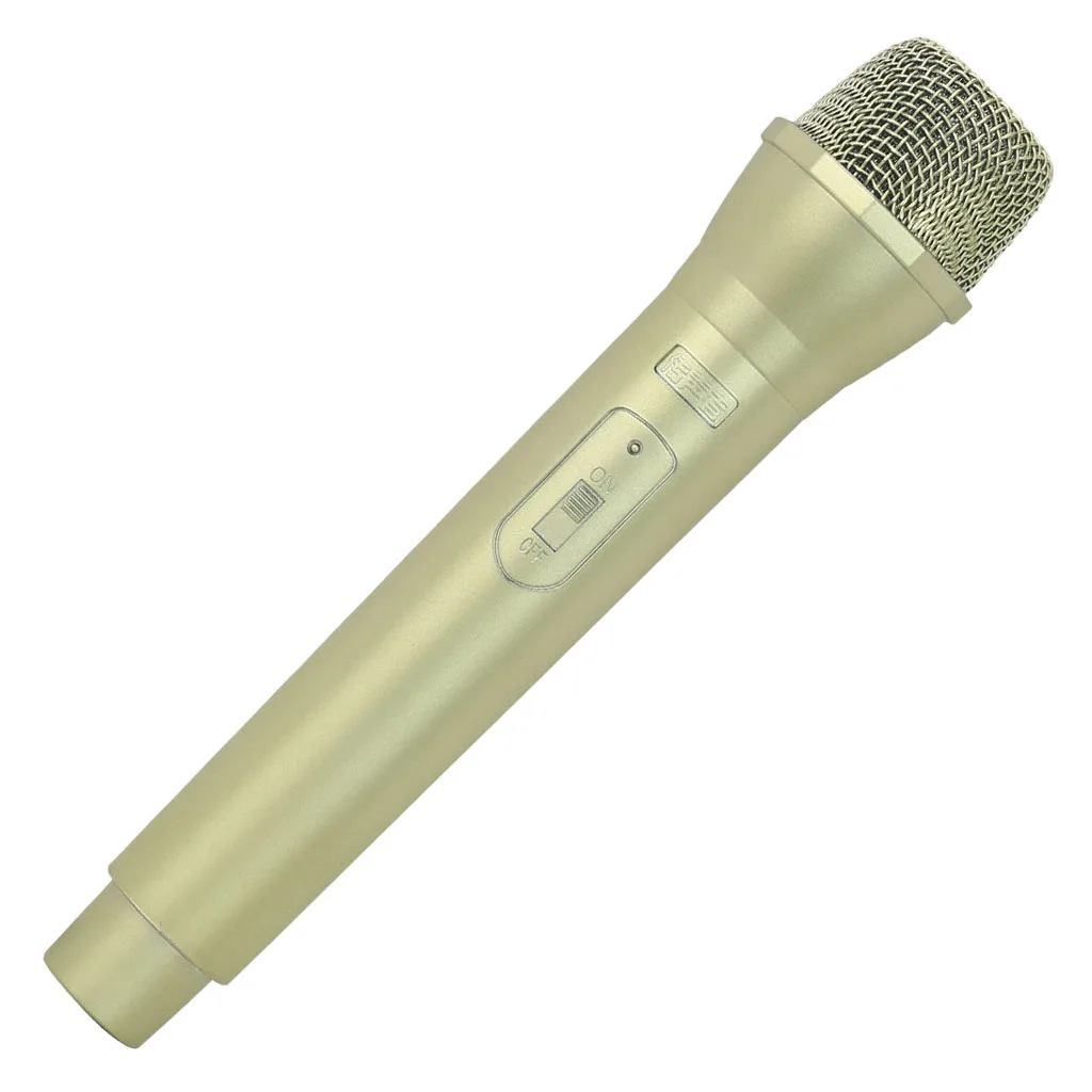 Artificial Plastic Wireless Microphone Props Fake Mic Toy Handheld Kids Microphone Toy Wireless Karaoke