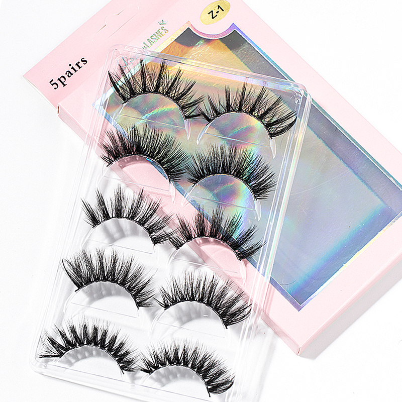 Best of 2023 New 15-25mm 3D Faux Mink Hair Cross False Eyelashes 5 / 10 Pairs Long Eye Lashes Handmade Thick Makeup Beauty Extension Tools Reviews & Tips