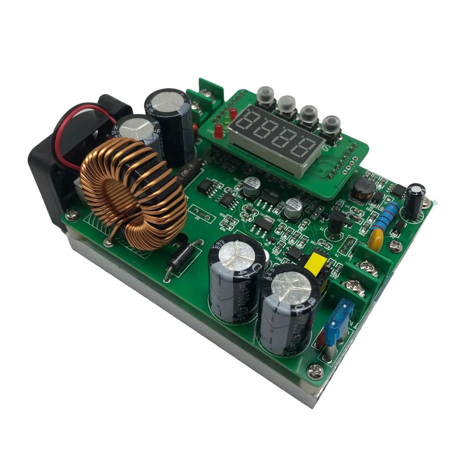 DC to DC Adjustable 12A LCD Voltage Regulator Power Supply Module 10V-75V to 0-60V 720W Numerical Control Volt Reducer Board