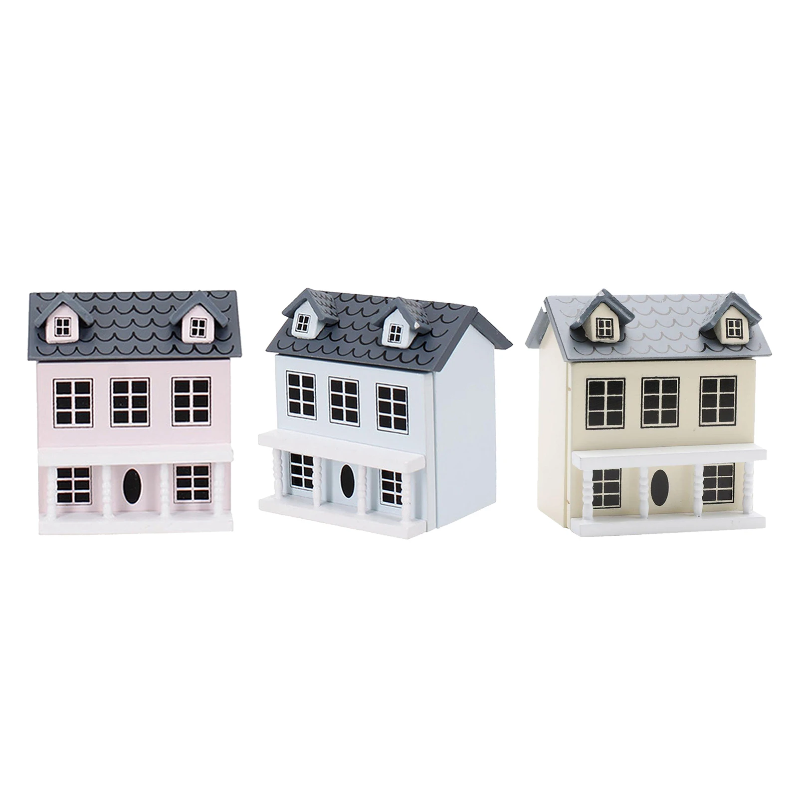 1/12 Dollhouse Miniature Mini Ornaments Villa Landscape DIY Decoration