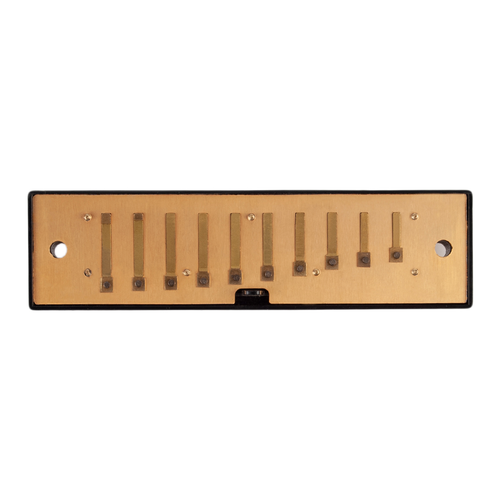 10 Hole Harmonica Comb With Reeds Set C Key For All Styles Of Music Harmonica Part Woodwind Instruments