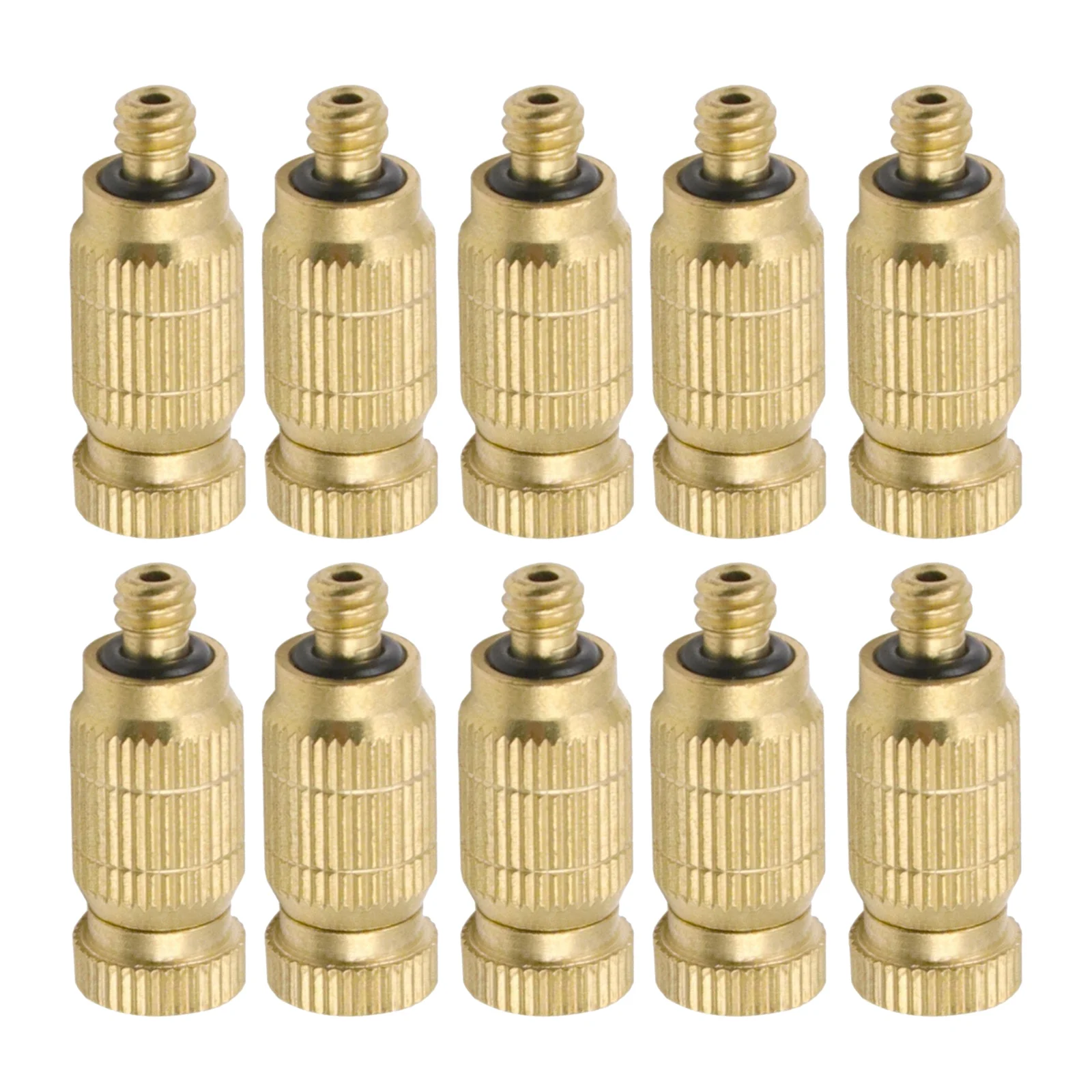 10-24unc Brass Misting Nozzle Garden Outdoor Cooling System Irrigation