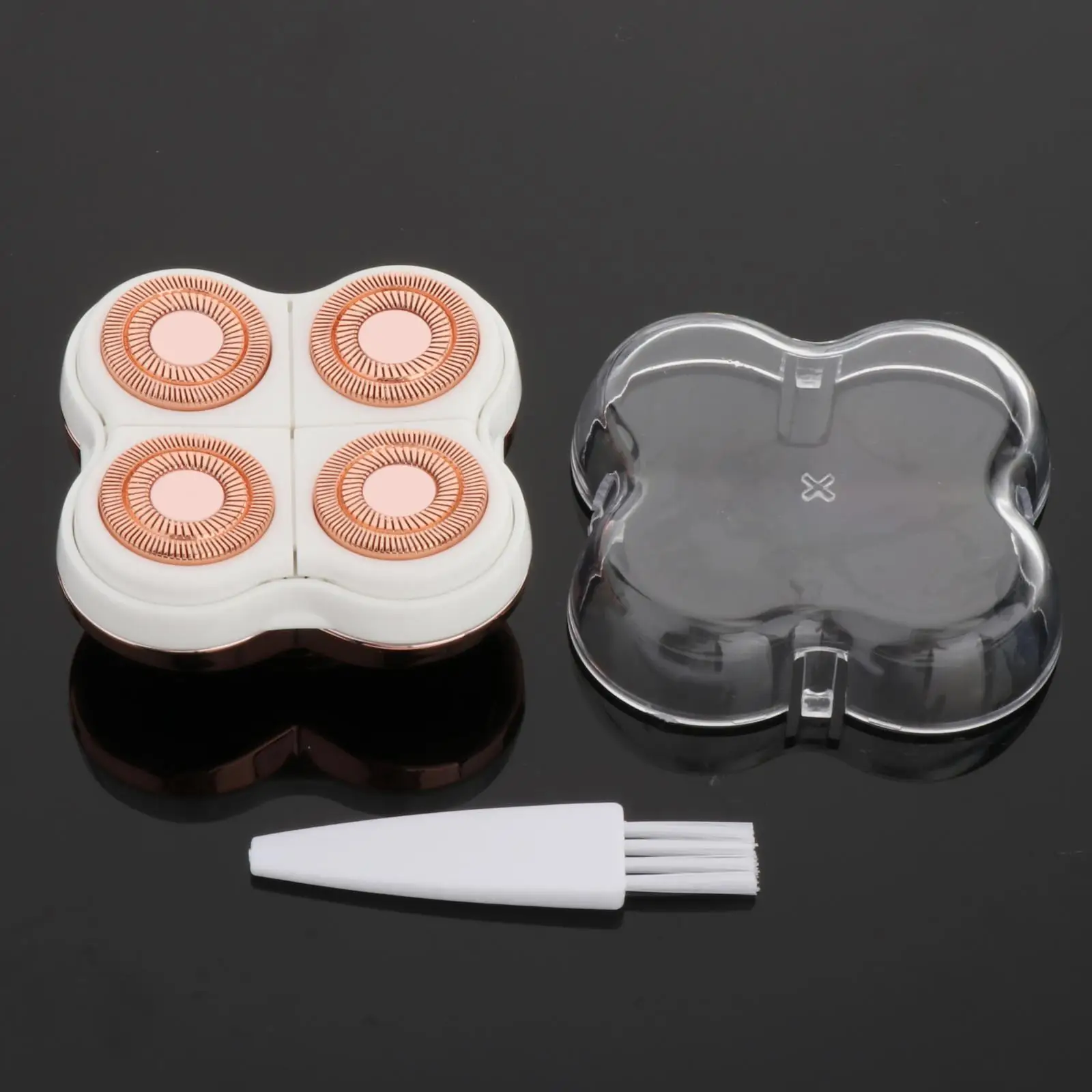Body Legs Hair Remover Head Replaces for Women, Rose Gold for Face Armpit