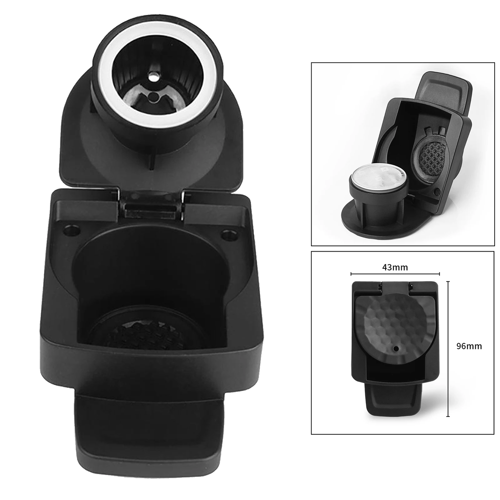 Capsule Adapter For Capsules Convert To A Holder Compatible With Dolce Gusto Crema Maker