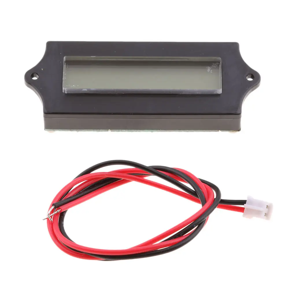 Lead-acid Lithium Battery Capacity Voltmeter Module Green LCD Tester Checker