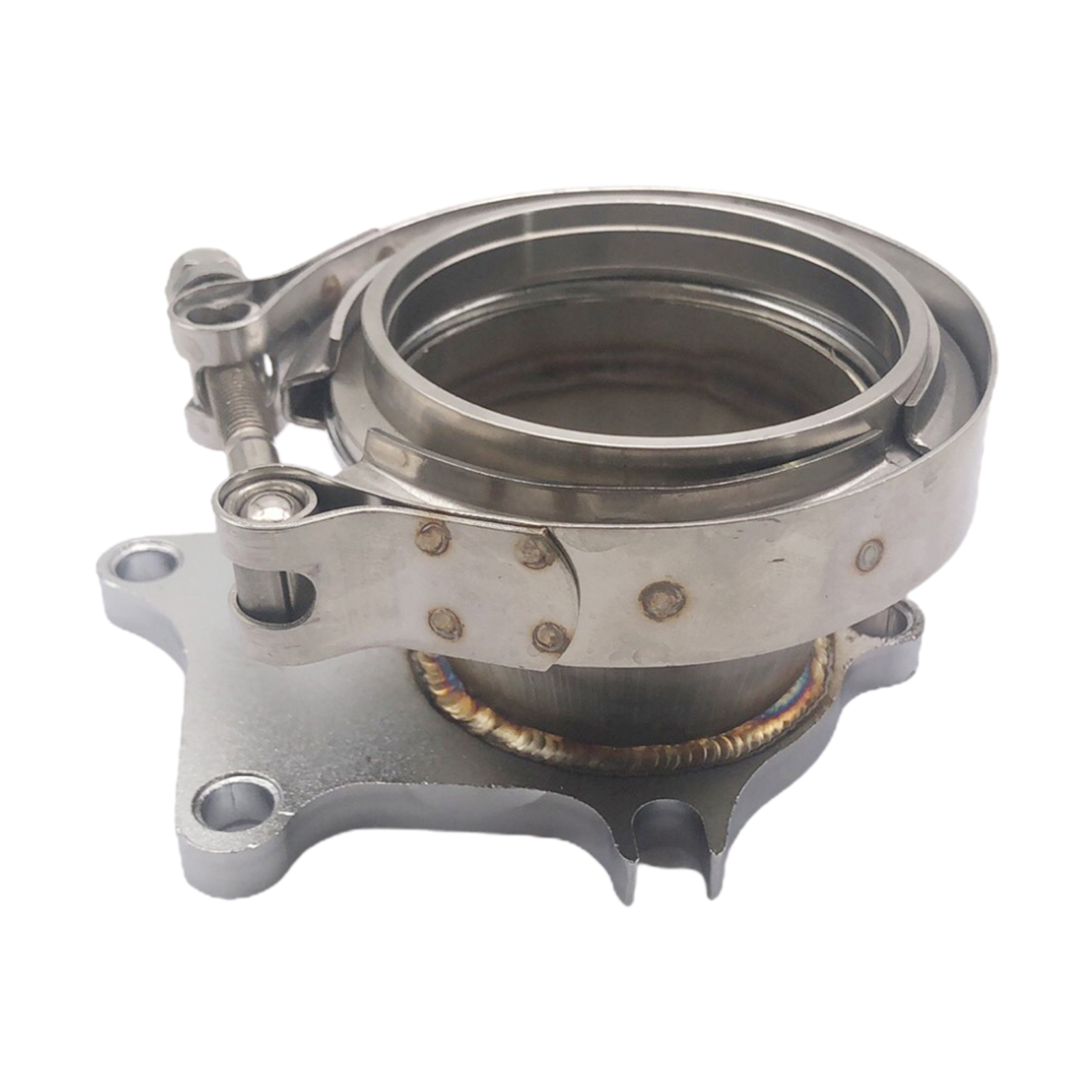 T3 T3/T4 5 Turbo Downpipe Flange to 2.5 inches V-Band Conversion Adaptor Kit