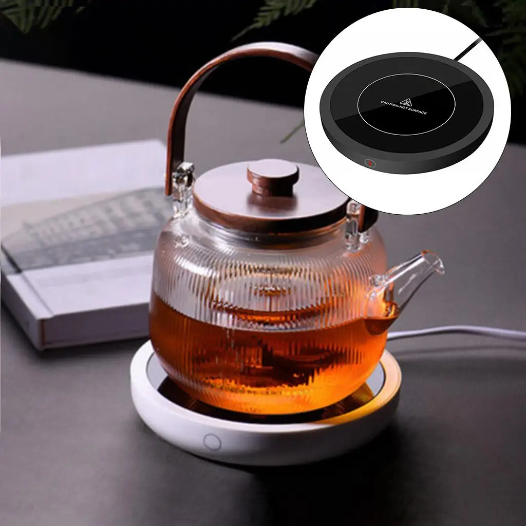 Electric Cup Mug Heater Mat Drinking Heating Pad Glass Bottle Thermal Coaster Coffee Mug Warmer