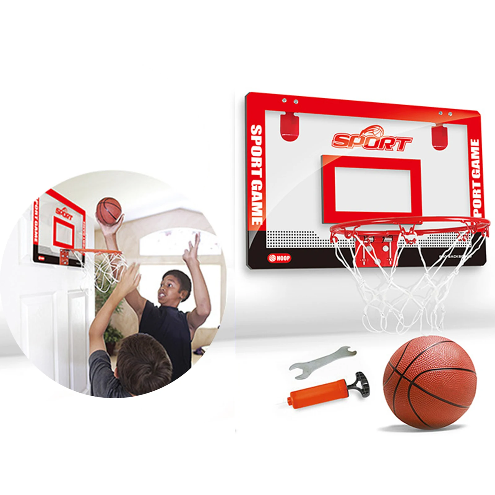 Mini Basketball Hoop Accessories Toys Home Fans Sports Activities Toy Gift