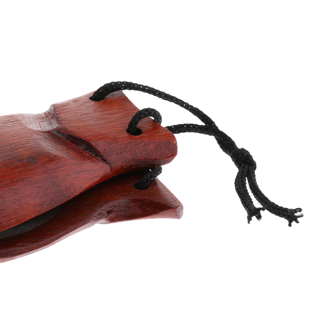 Children Percussion Toys Castanets Brown Chestnuts 8 X 5.5 X 2cm