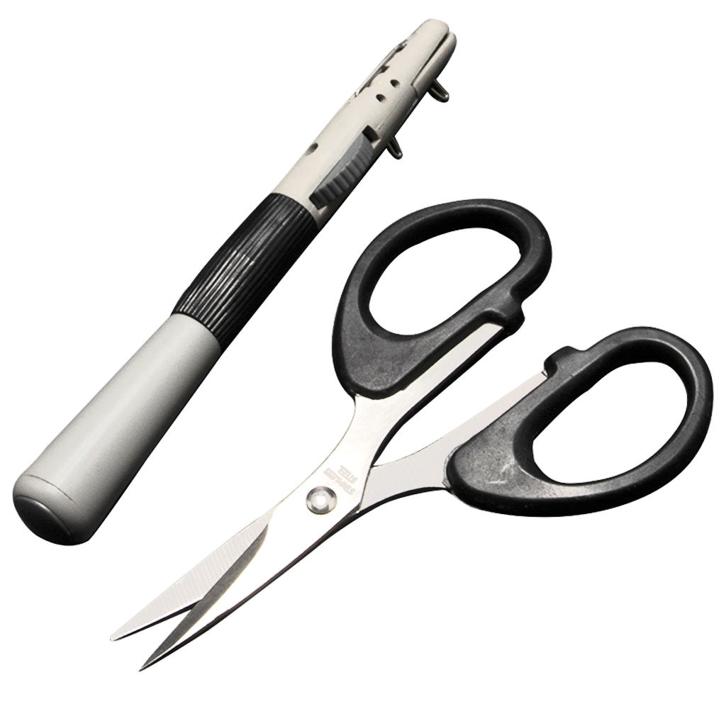 Fishing Line Knot-tying Tool Tier Hook Manual Fish Wire Stainless Steel Knot Fishing Scissors