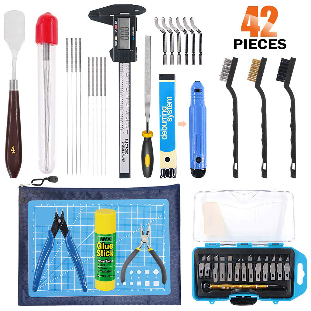 42XS 3D Printer Tools Kit DIY Cleaning and Disassembly Digital caliper Printing Accessories for Art Cutting Precision Carving