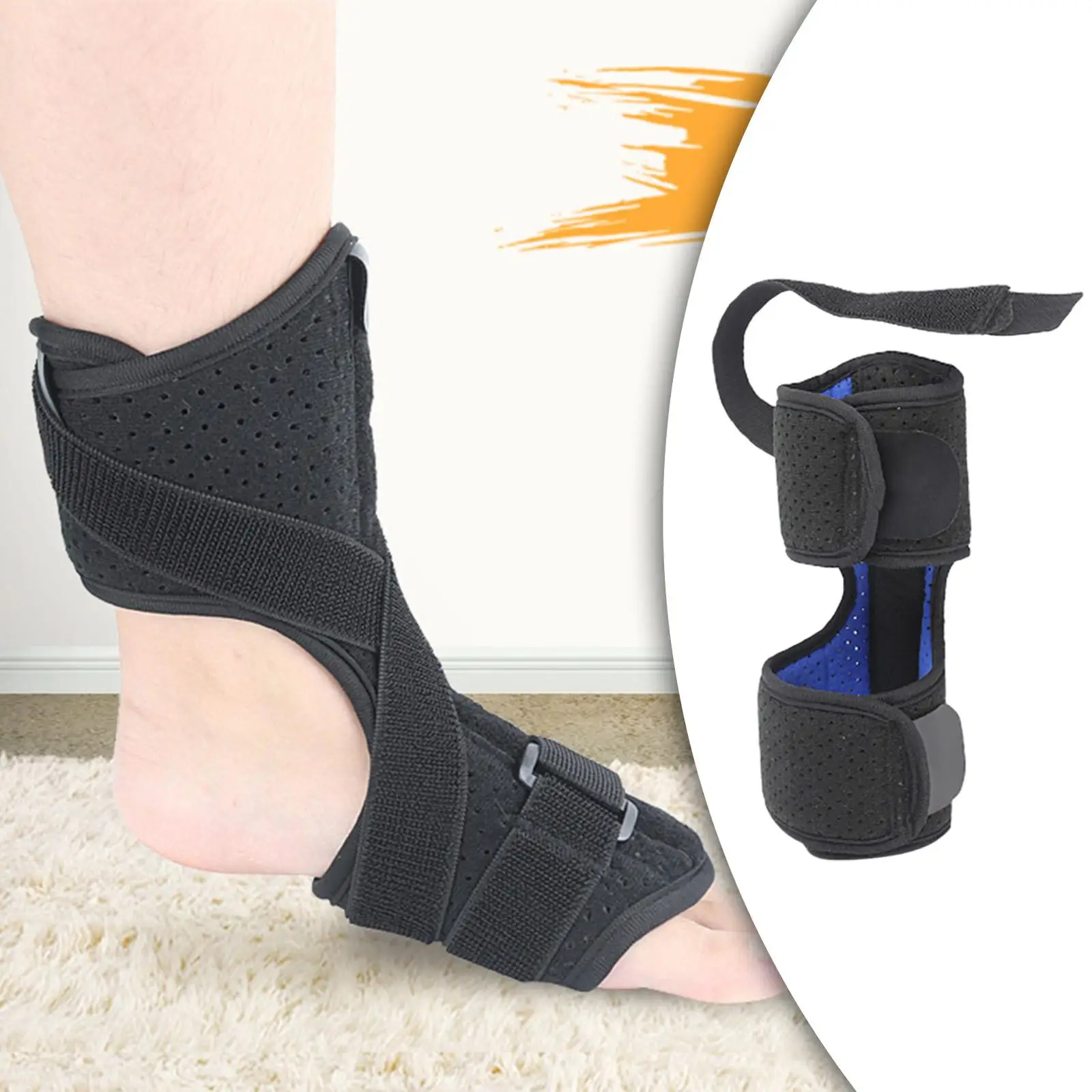 Plantar Fasciitis Night Splint Arch Foot Ankle Brace for Foot Drop Correction Belts