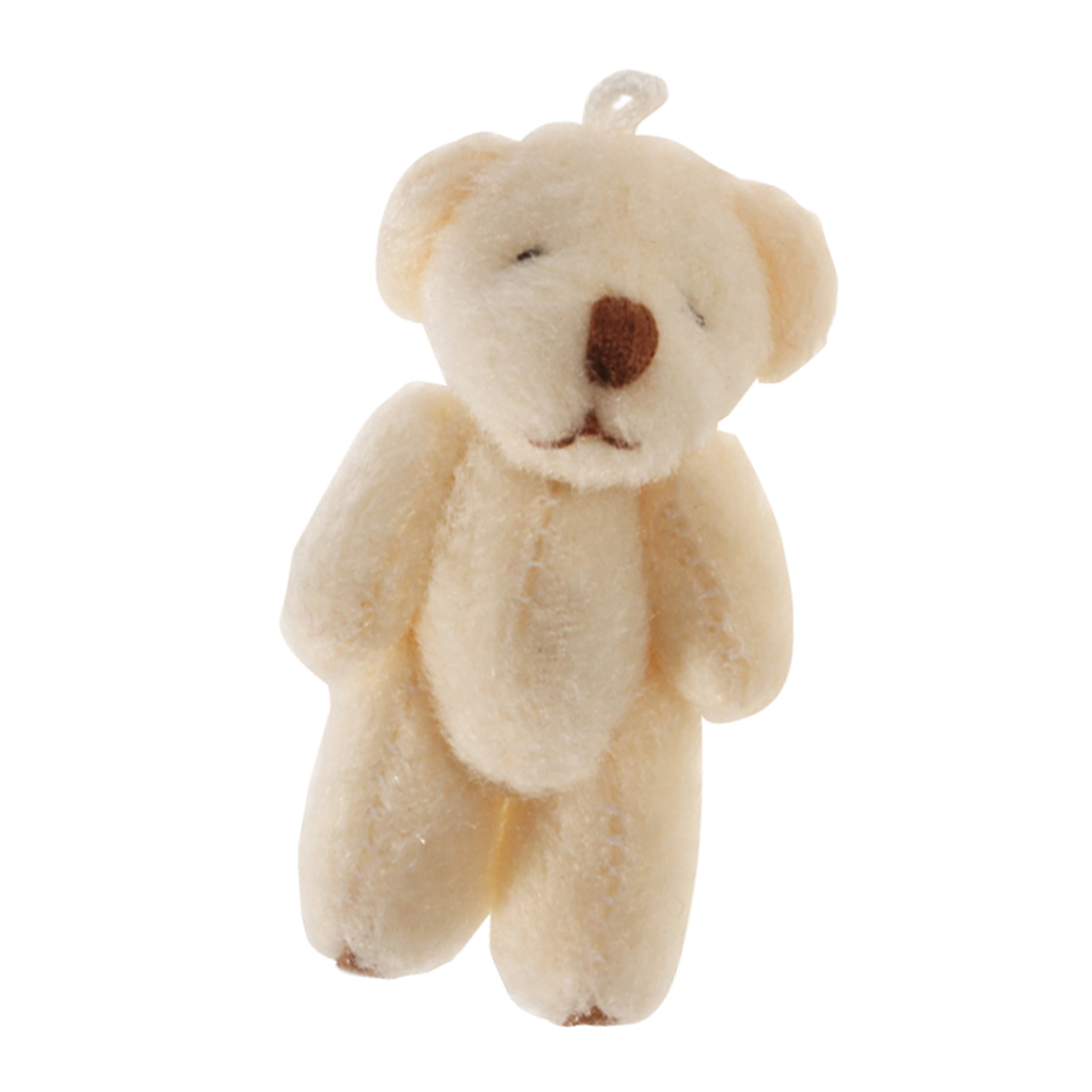 1.75 Inch Joint Bear Cellphone Mobile phone Pendant Accessories Bouquet Bear Baby Kids Lovely Toys