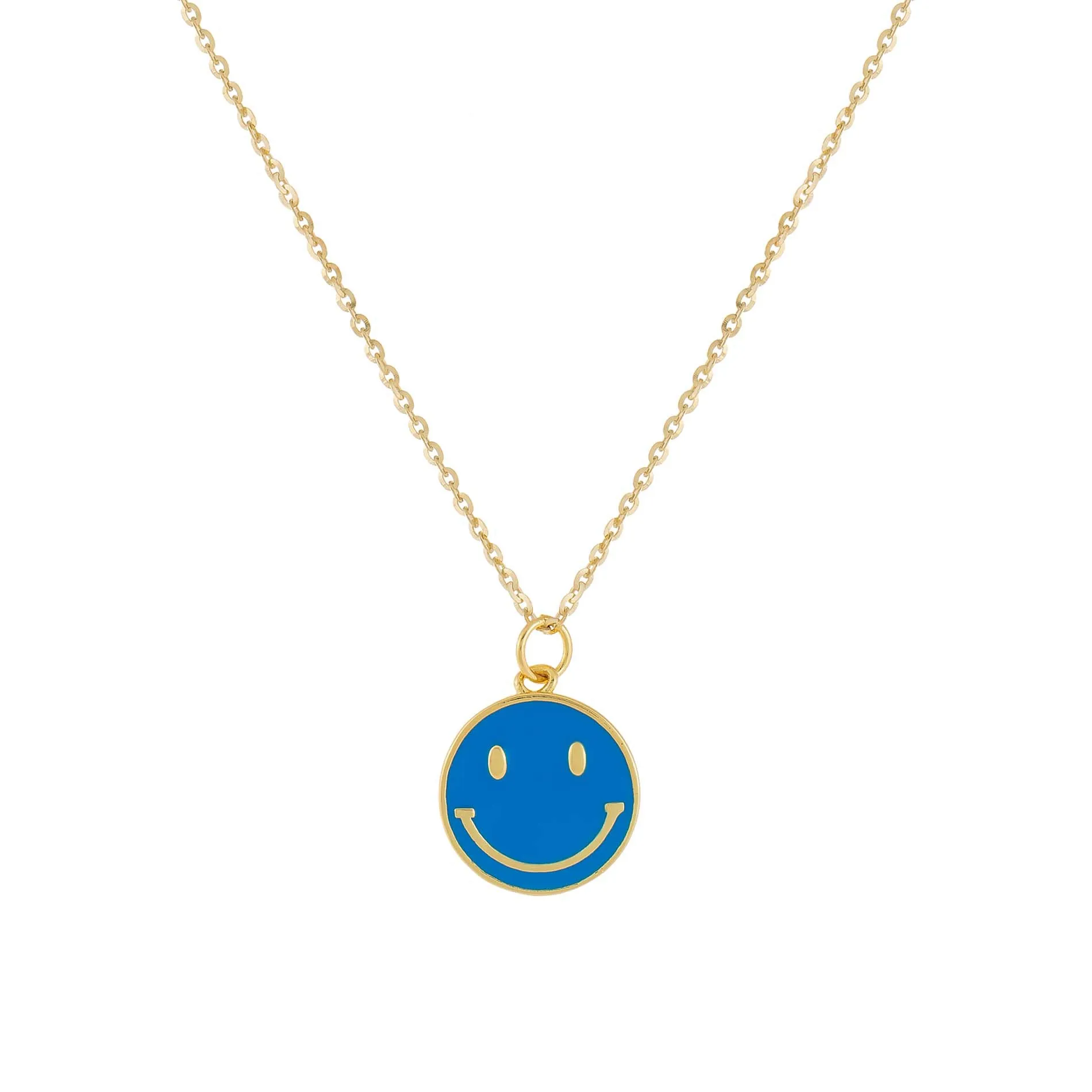 Gold-Blue-Smiley-Face-Necklace