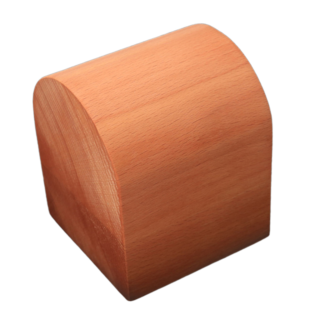 Beech Wooden Hand Leather Band Strap Folding Tool Printing Tool Hand Craft