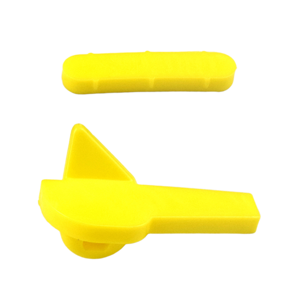 2x 57mm Yellow Wheel Protection Nylon Tire Changer Bird Head Pad Rim Protectors