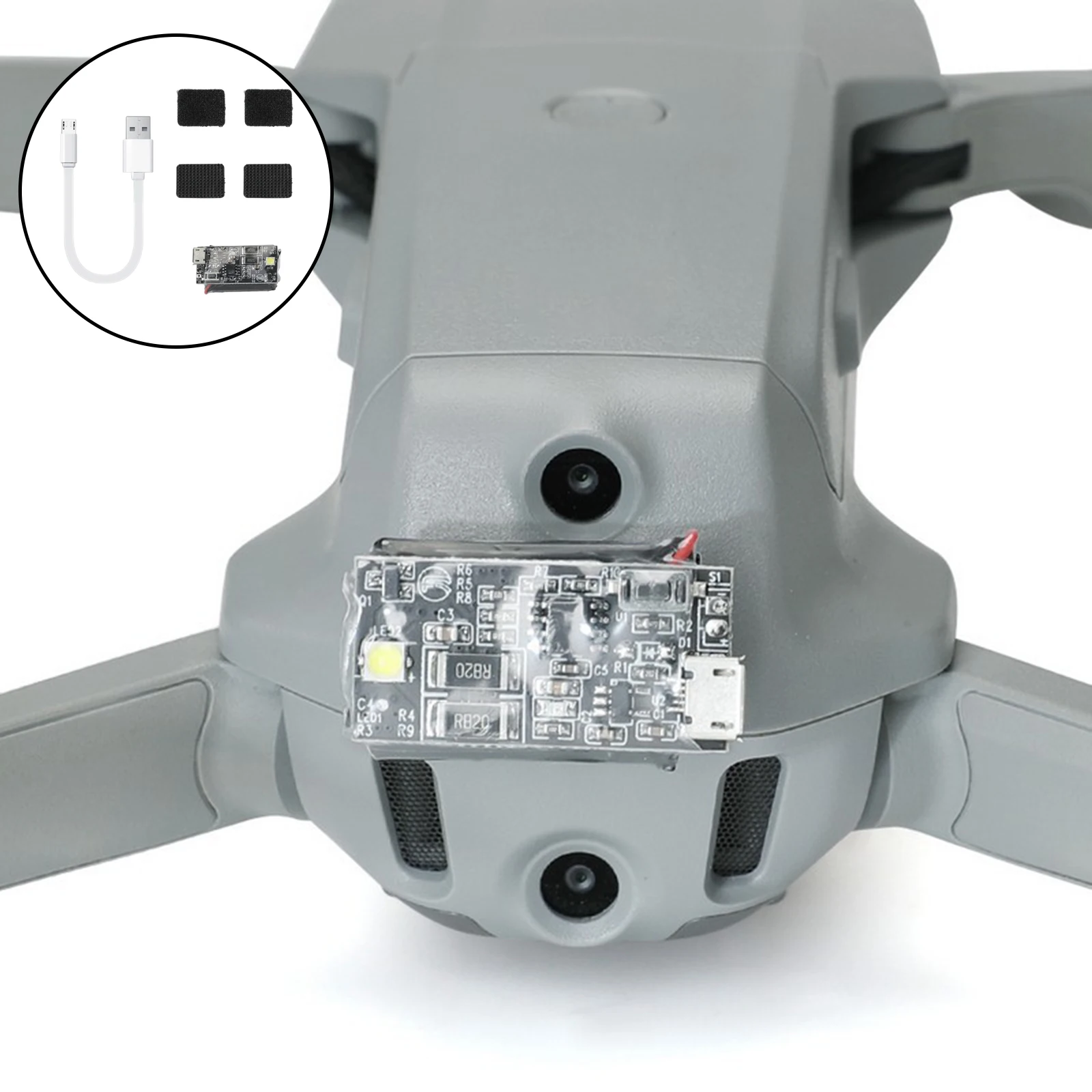RC Drone Strobe Light for DJI Mavic Accessory USB Rechargeable Mini Night Flying Signal Lamp Flash Lights